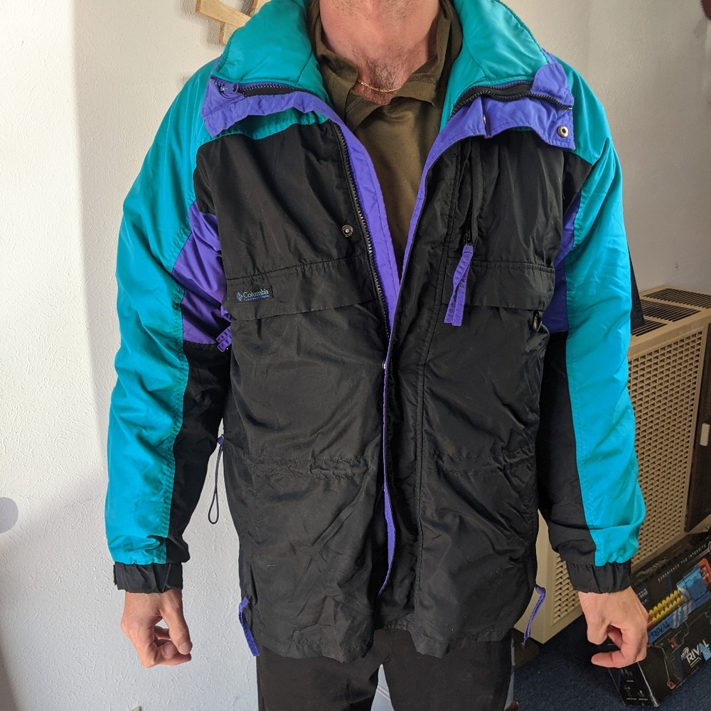 SOLD Men's Columbia Retro Ski Jacket 2-in-1